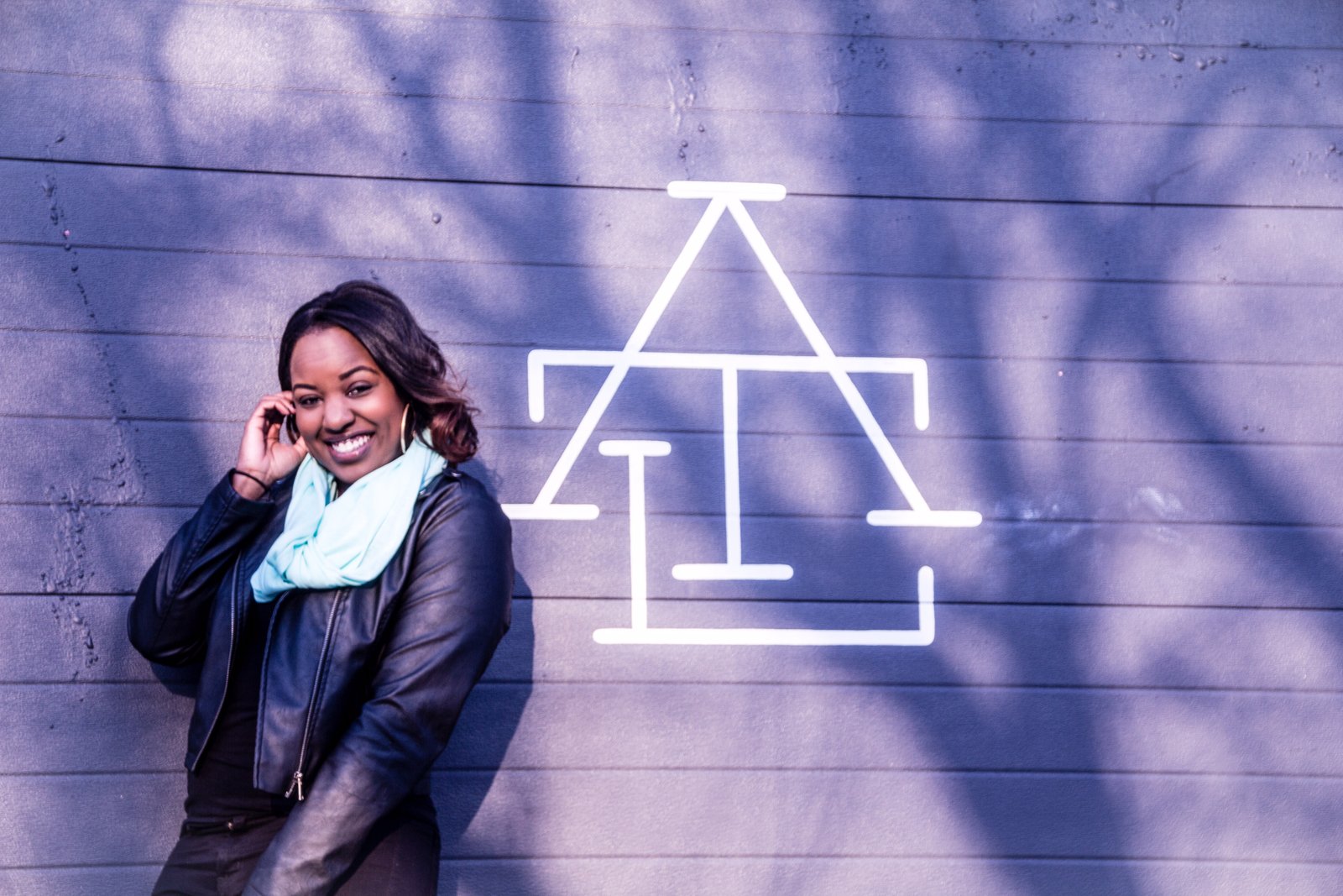 Stamped Diary atl wall