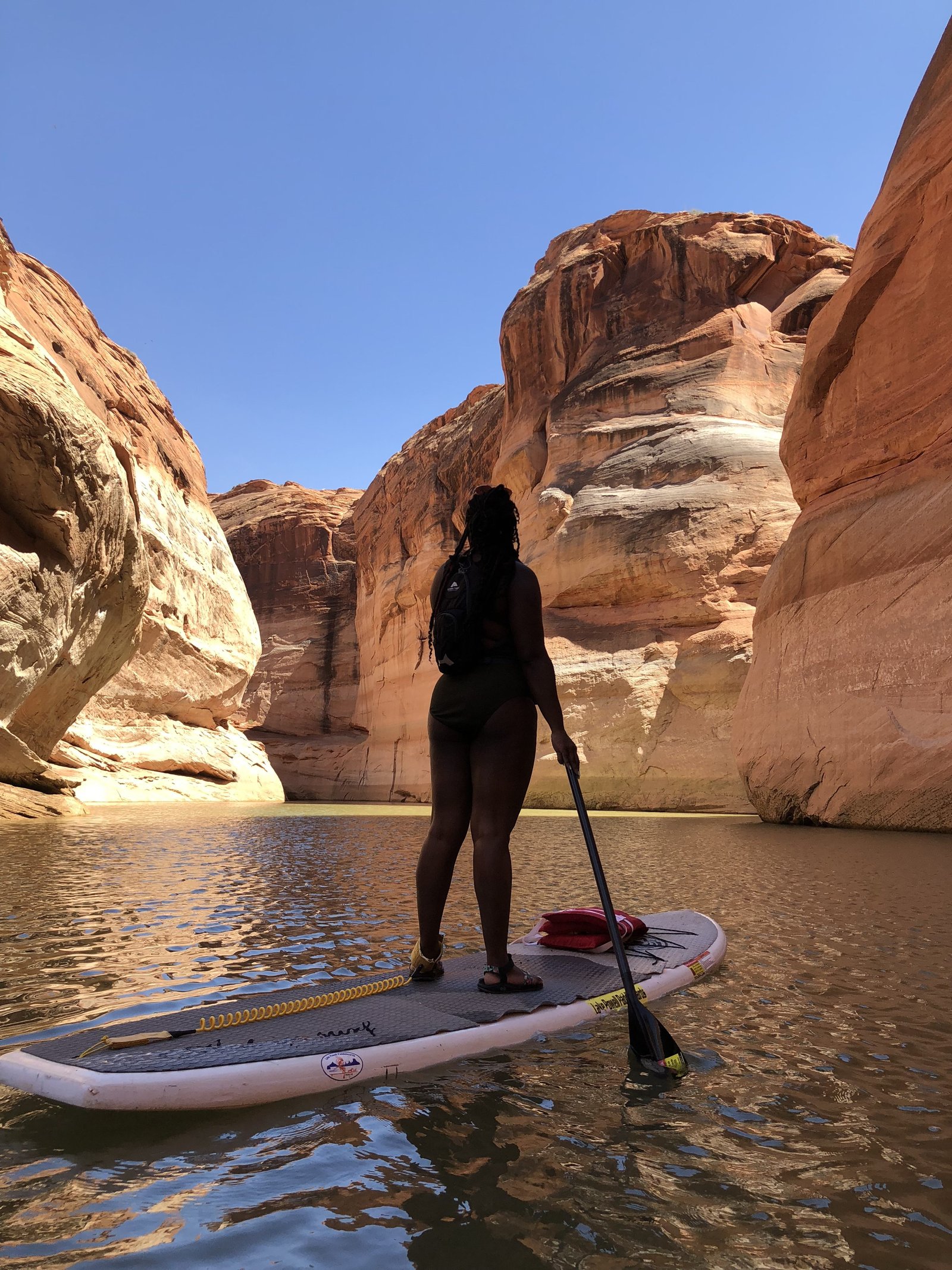 Stamped Diary SUP Lake Powell Arizona